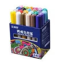 STA acrylic markers set of 24 The Stationers